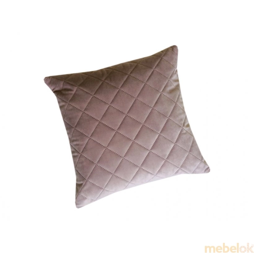 Декоративна подушка квадратна Діамант рожева