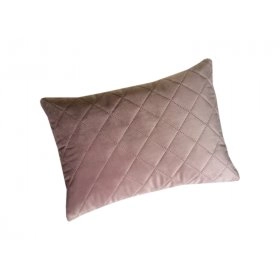 Декоративна подушка прямокутна Діамант рожева