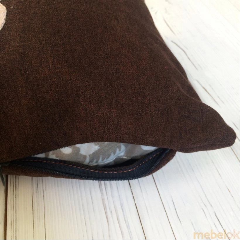 Декоративна подушка Йоркширський тер'єр коричневий від фабрики PidVushko (ПідВушко)