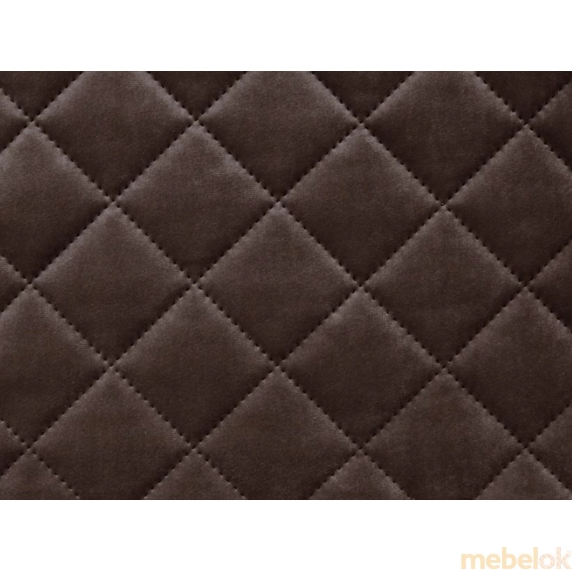 подушку с видом в обстановке (Декоративная подушка квадратная Бриллиант коричневая)
