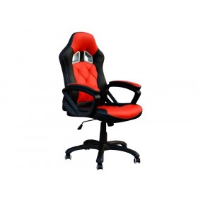 Кресло для геймеров NITRO черный/красный
