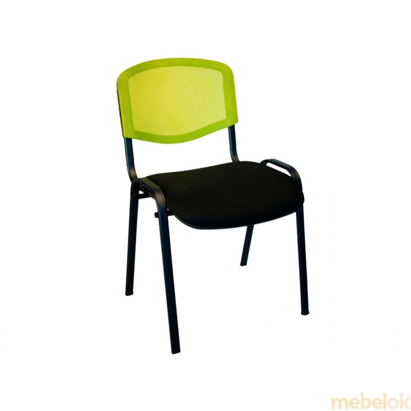 стілець з виглядом в обстановці (Стілець ISO Lite BLACK сітка)