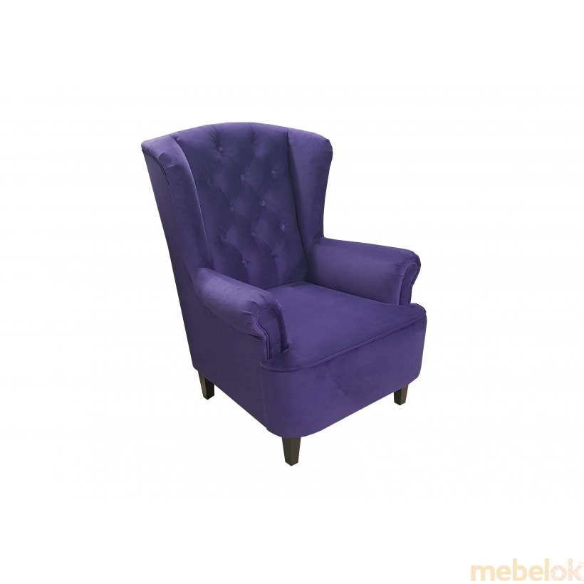 Кресло Риана фиолетовое