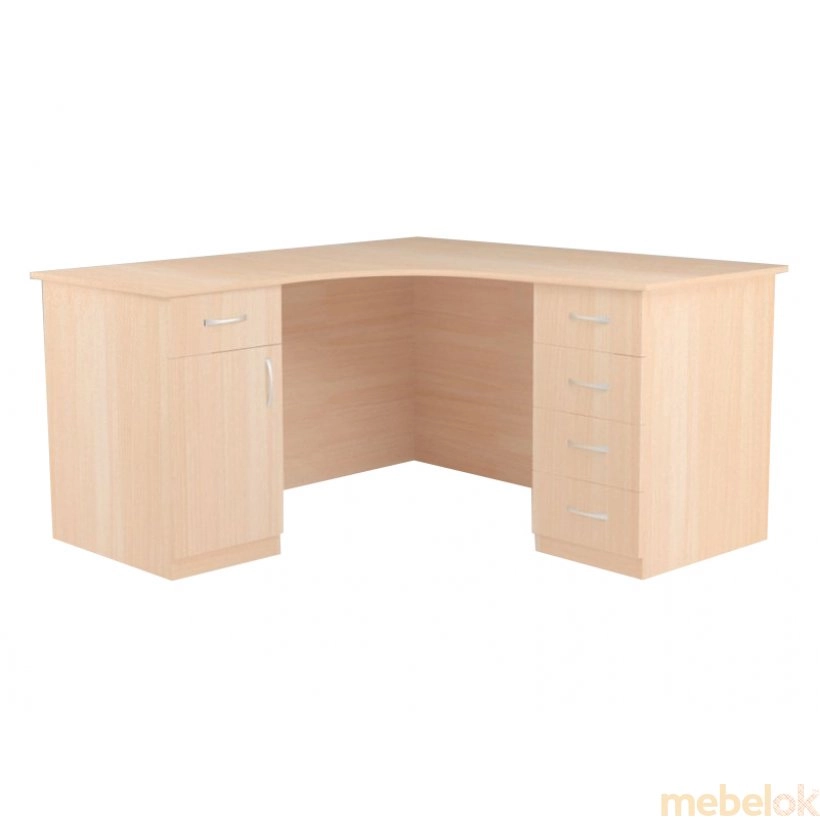 Офісний стіл Квіс КСЕ-52 140х75х140 см