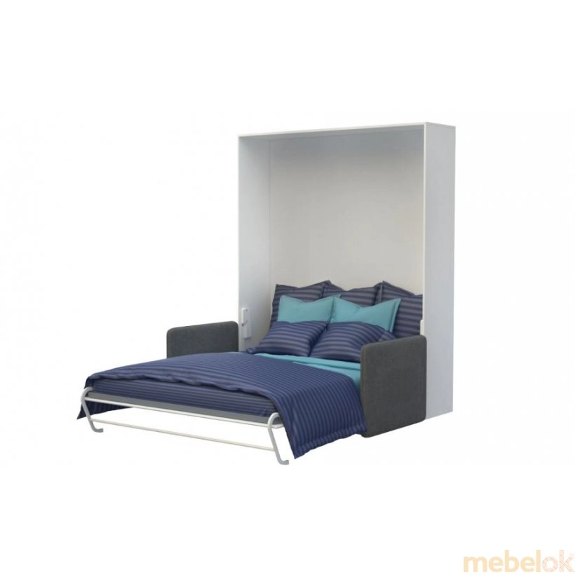 Шкаф-кровать-диван RK PLUS-160 Белый