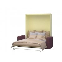 Шкаф-кровать-диван RK PLUS-160 Ваниль