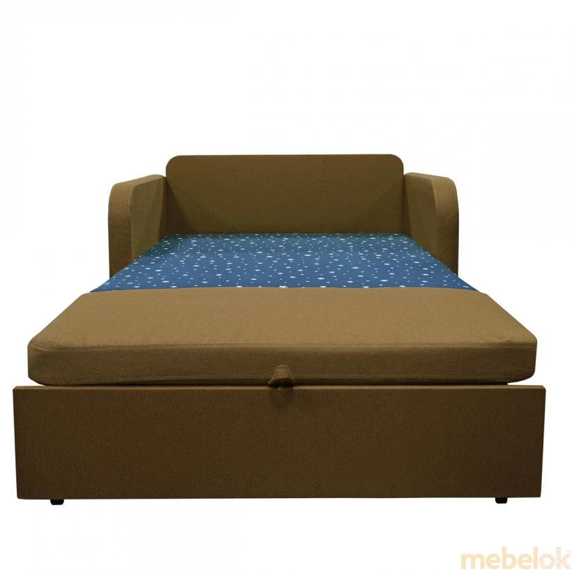 диван с видом в обстановке (Диван RedKing Райд 1,3 карамельный)