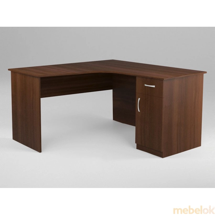 Офісний стіл Квіс КСЕ-44 140х75х140 / 60 см від фабрики RedKing (РедКінг)