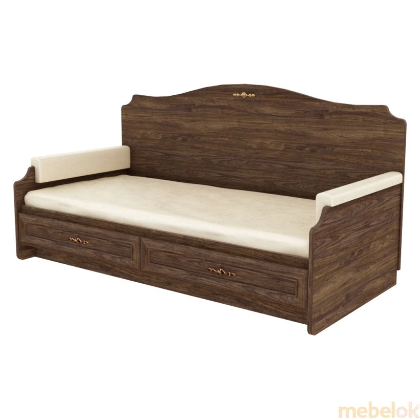 Кровать-диван Джентел с мягкой боковиной К 8-216 90х200