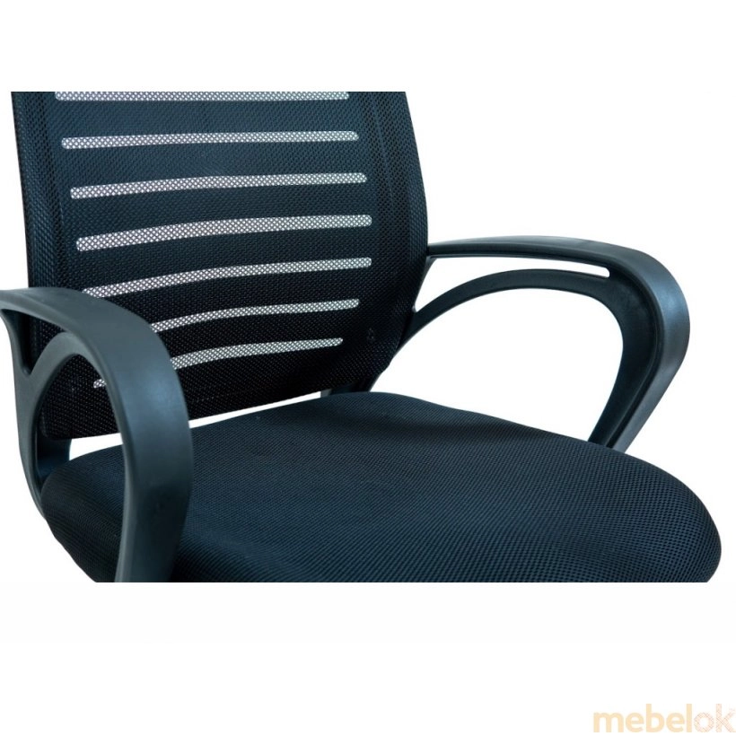 Кресло Флеш хром/М-1 красный (236156) с другого ракурса