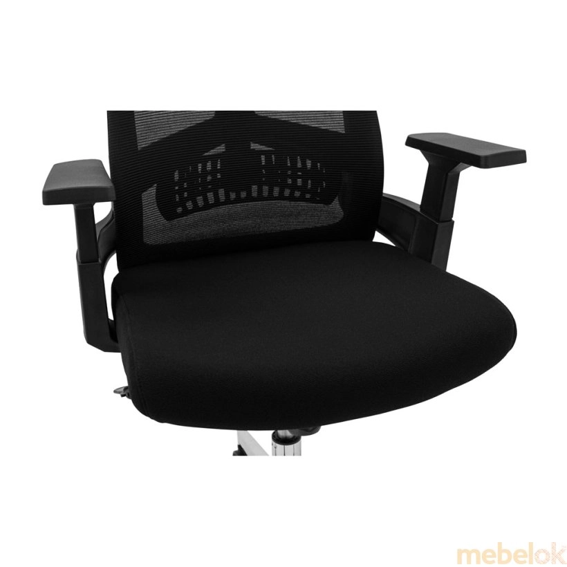 Кресло Токен Пластик М1 Сетка-черная
