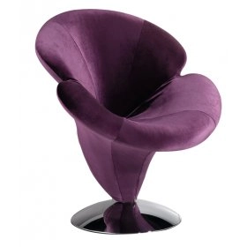 Кресло Орхидея фиолетовый
