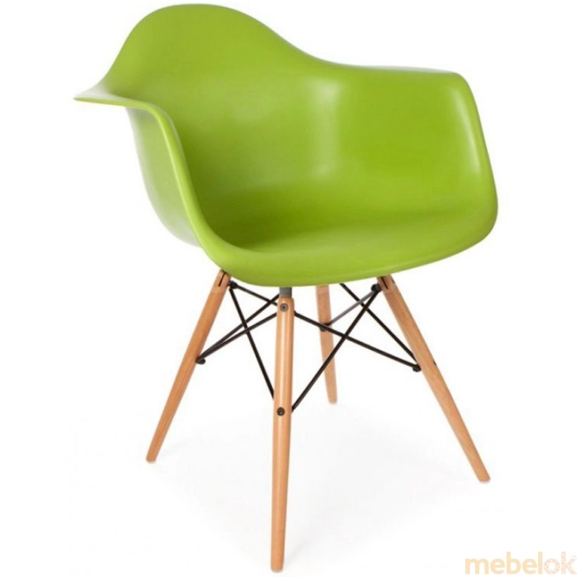 Кресло Тауэр вуд зеленый