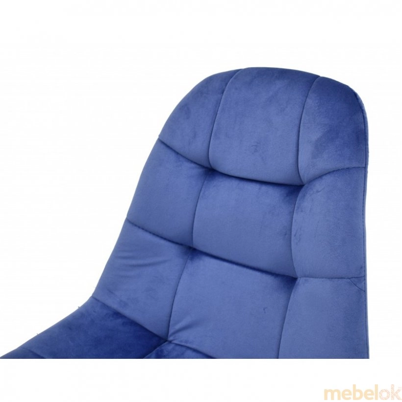 стілець з виглядом в обстановці (Стілець Лорена синій)