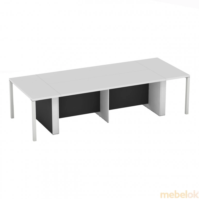 стіл з виглядом в обстановці (Конференційний стіл Промо Топ №2 (18 мм))