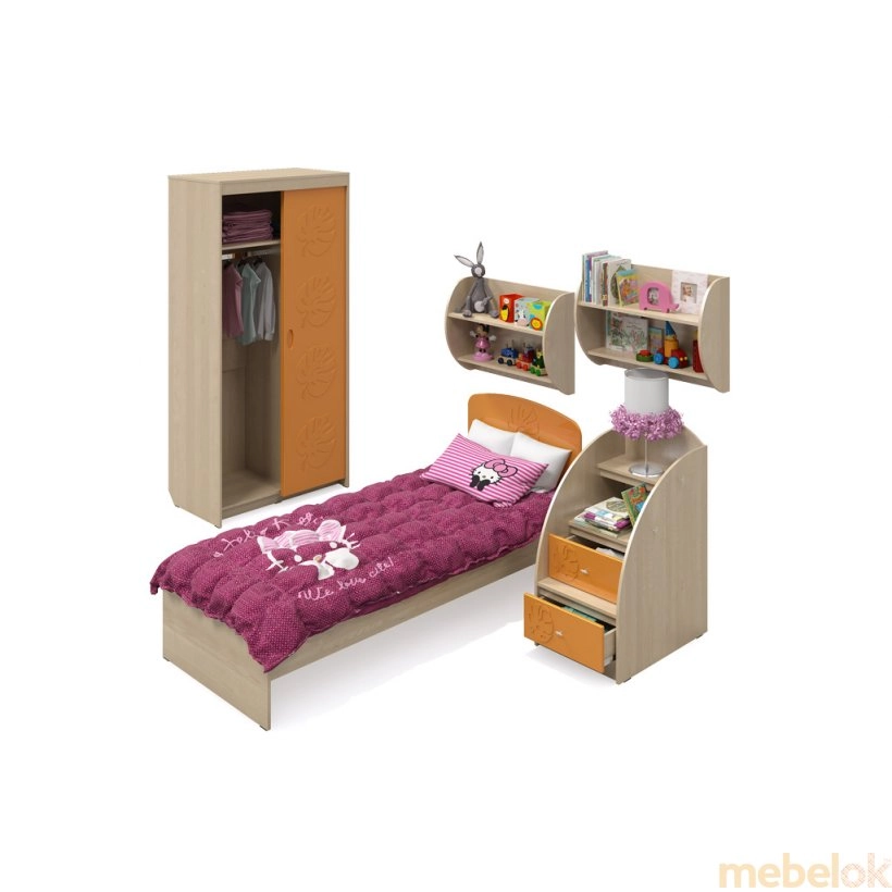 Детская спальня Маугли-3 от фабрики Санти Мебель (Santi Mebel)