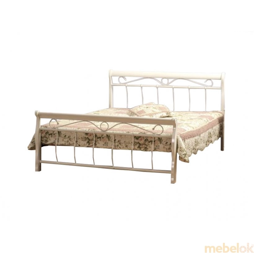 Двуспальная кровать Venecja 160x200 Белый
