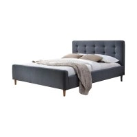 Двуспальная кровать Pinko 160x200 Серый