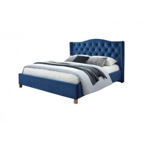 Ліжко Aspen Velvet 160x200 Синій