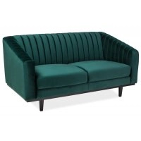 Прямий диван Asprey 2 Зелений