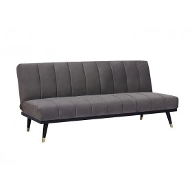 Прямой диван Queen Velvet Серый