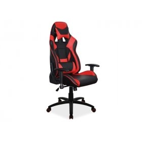 Кресло Supra Черный с красным