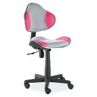 Кресло Q-G2 Серо-Розовый
