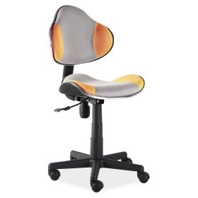 Кресло Q-G2 Оранжевый/серый
