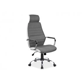 Кресло Q-035 Белый/Серый