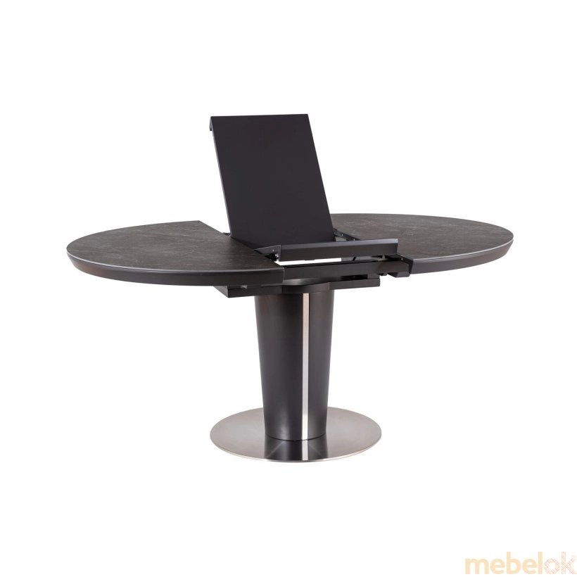 Стол обеденный Orbit Ceramic 120х120 Серый от фабрики Signal (Сигнал)