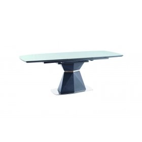 Розкладний стіл CORTEZ 160(210) Сірий - Антрацит