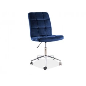 Кресло Q-020 Velvet синий