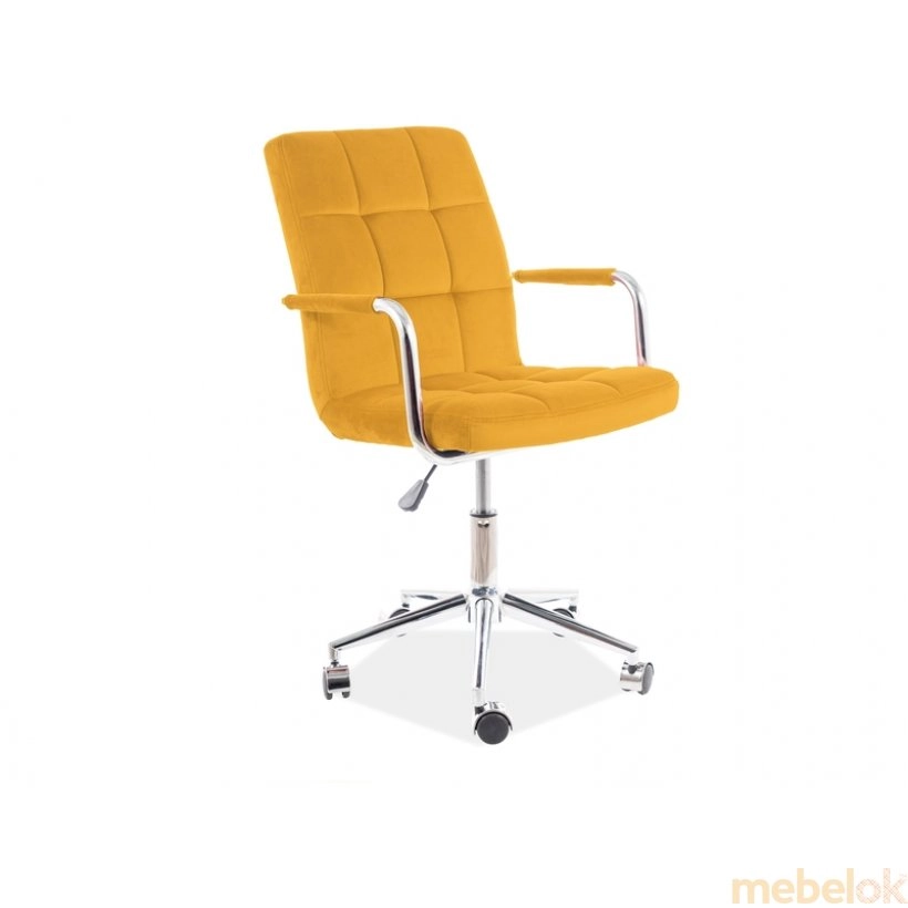 Кресло Q-022 Velvet карри