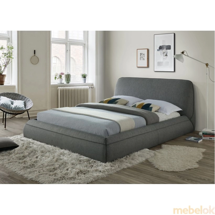 Ліжко Maranello 160x200 Сірий