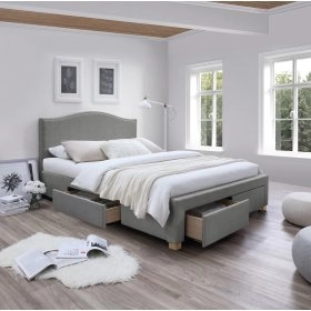 Кровать Celine 160x200 Серый