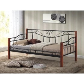 Односпальне ліжко Kenia 90x200 Черешня антична
