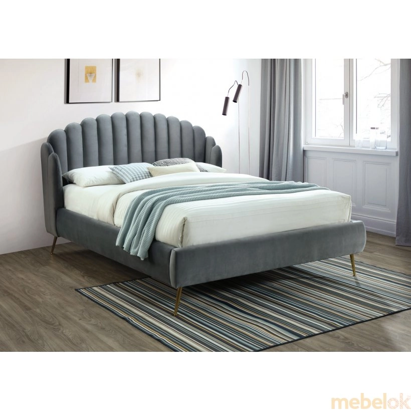 Ліжко Calabria Velvet 160x200