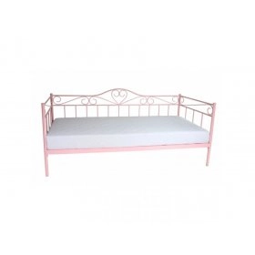 Ліжко односпальне BIRMA Рожевий 90х200