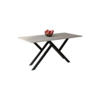 Обеденный стол Траун 120-170 ДСП Дуб Серый