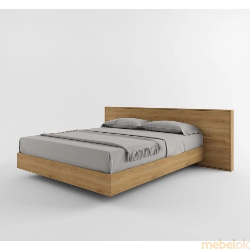 Кровать SWB027 Фолкерк 160x200 Ясень с подъемным механизмом от фабрики Skandi Wood (Сканди Вуд)