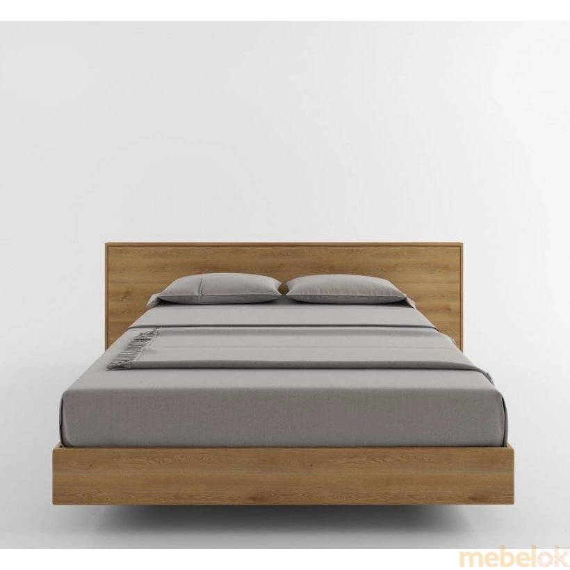 ліжко з виглядом в обстановці (Кровать SWB027 Фолкерк 180x200 Ясень без подъемного механизма)