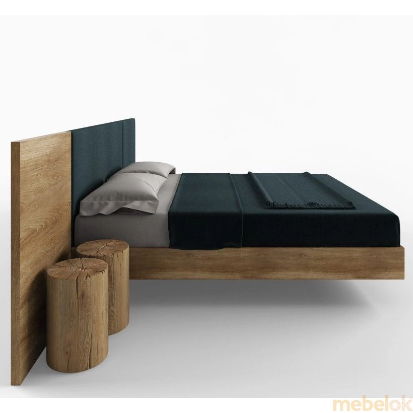 (Ліжко SWB037 Ервін 160x200 Ясен без підйомного механізму) Skandi Wood (Сканді Вуд)