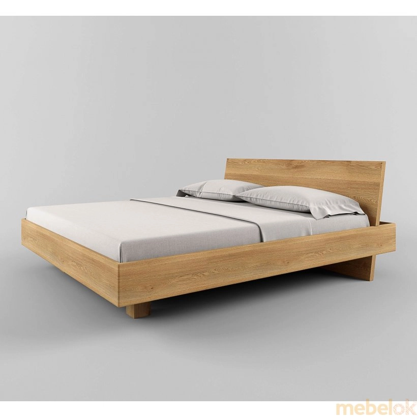 Ліжко SWB029 Данді 160x200 Ясен без підйомного механізму від фабрики Skandi Wood (Сканді Вуд)