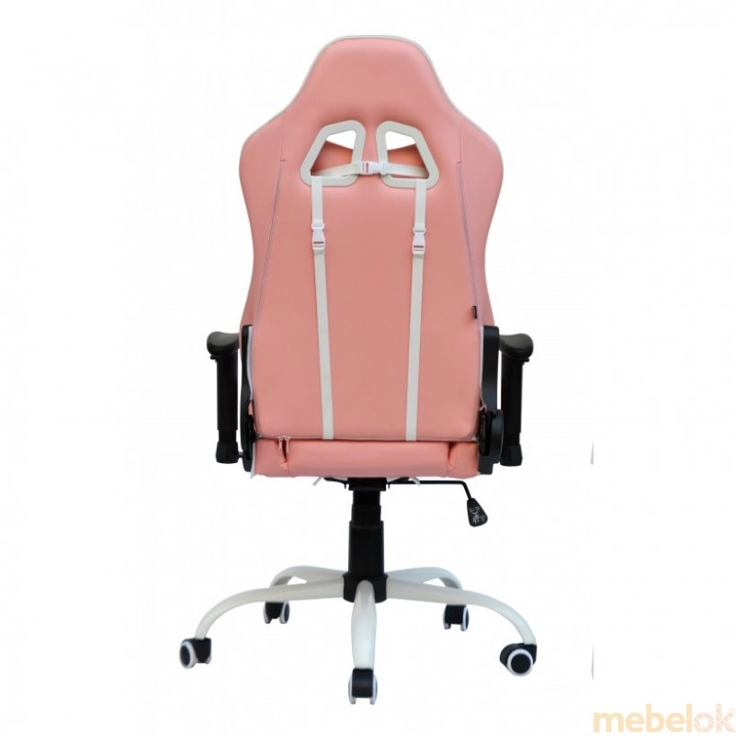 стілець з виглядом в обстановці (Крісло ExtremeRace black/pink)