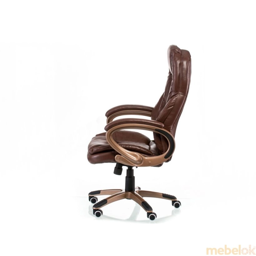 стілець з виглядом в обстановці (Крісло офісне Bayron brown)