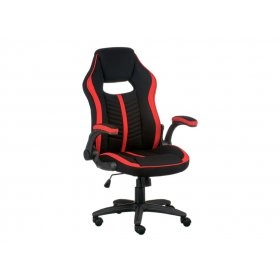 Кресло Prime black/red