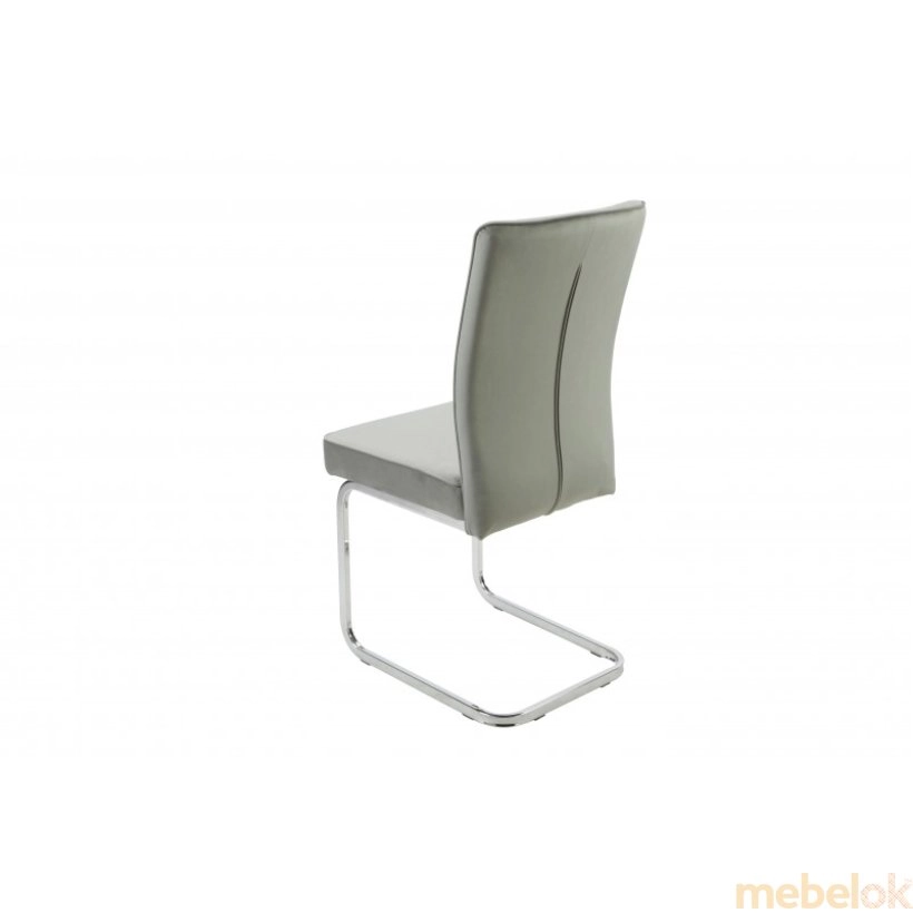 стул с видом в обстановке (Стул Clarry light grey)
