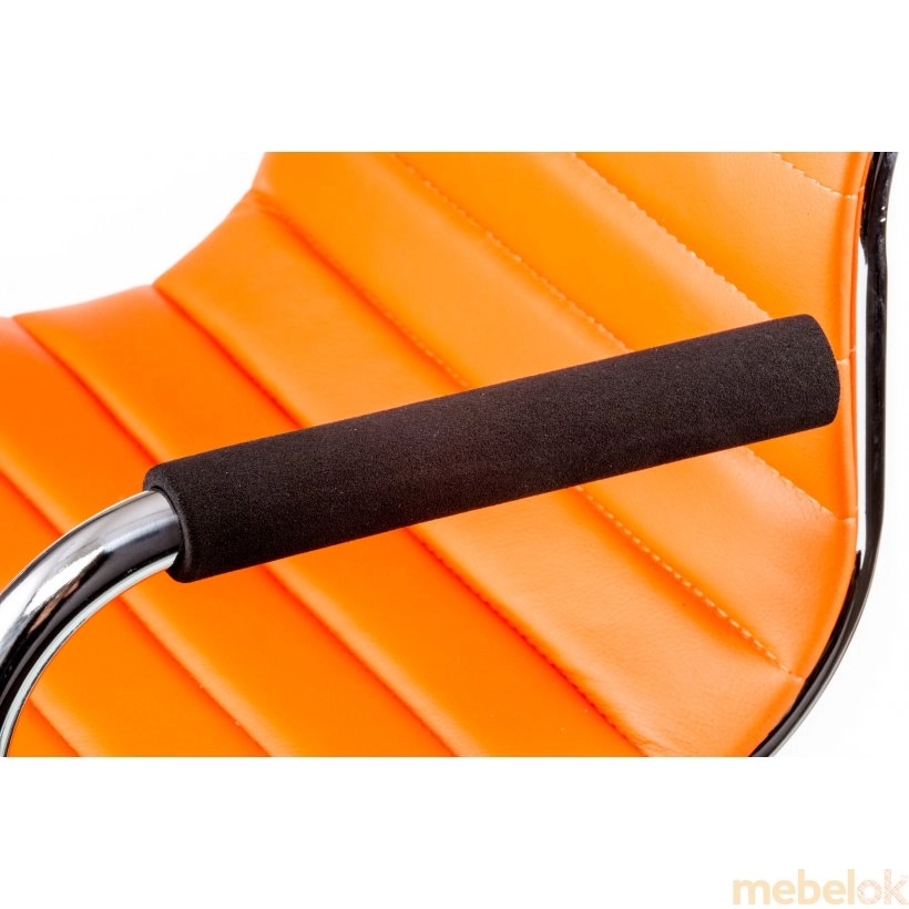 стілець з виглядом в обстановці (Крісло барне Bar orange)