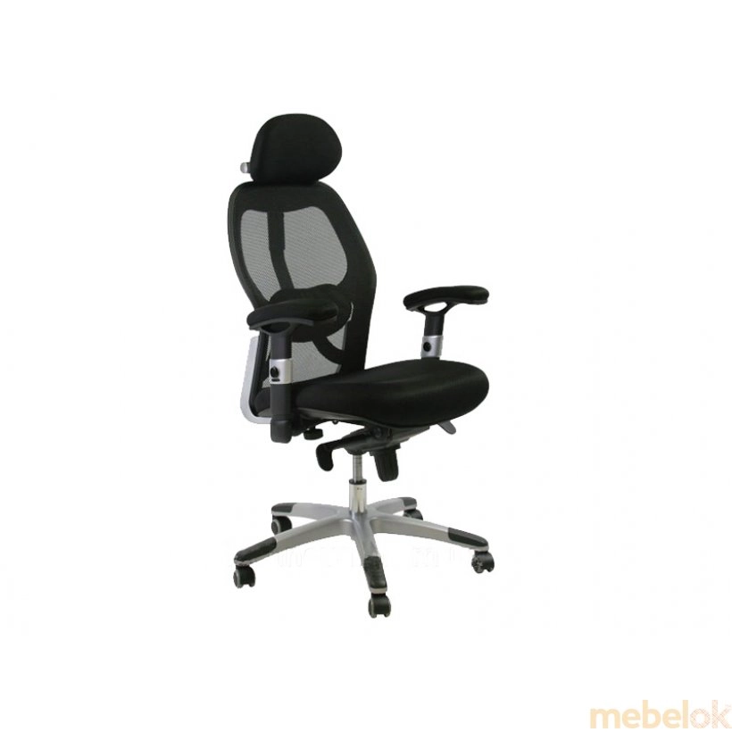 Крісло офісне Office4You GAIOLA black chrome від фабрики Special4you