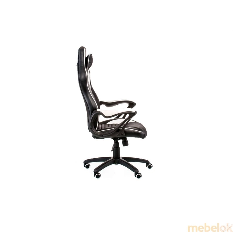 стул с видом в обстановке (Кресло офисное Nero black/white)